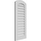 Ekena Millwork Arch Top Surface Mount PVC Gable Vent: Functional, w/ 3-1/2"W x 1"P Standard Frame, 18"W x 42"H GVPAR18X4201SF - alternate 3